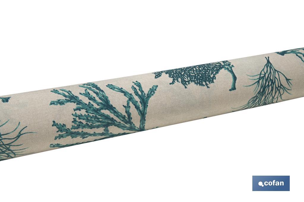 ROLLO MANTEL ANTIMANCHAS RESINADO 1,40 x 20m 50% ALG/50% POL. MAR