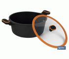 CACEROLA 28 CM FULL INDUCTION ALUMINIO FUNDIDO OLIVIER