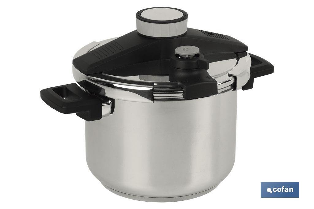 OLLA PRESIÓN 6L INOX INDUCCIÓN MODELO QUEEN