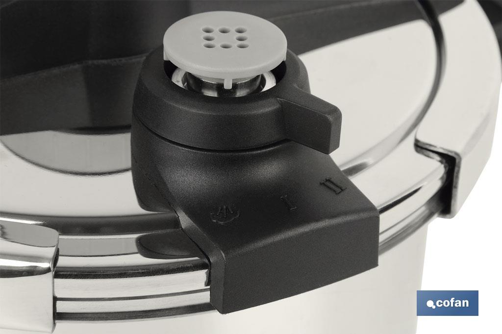 OLLA PRESIÓN 6L INOX INDUCCIÓN MODELO QUEEN