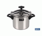 Olla a presión Clásica modelo Polenta | De inducción y antiadherente | Fabricada en acero inoxidable