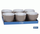Grasera con colador en 500 ml Modelo Albahaca | Graseras de Cocina | Varios Colores | Medidas 16.5 x 12 x 10 cm