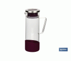 JARRA BOROSILICATO  VIOLETA 1300 ml