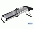 MANDOLINA DE ACERO INOX. 41,8X16,5X6,5 CM