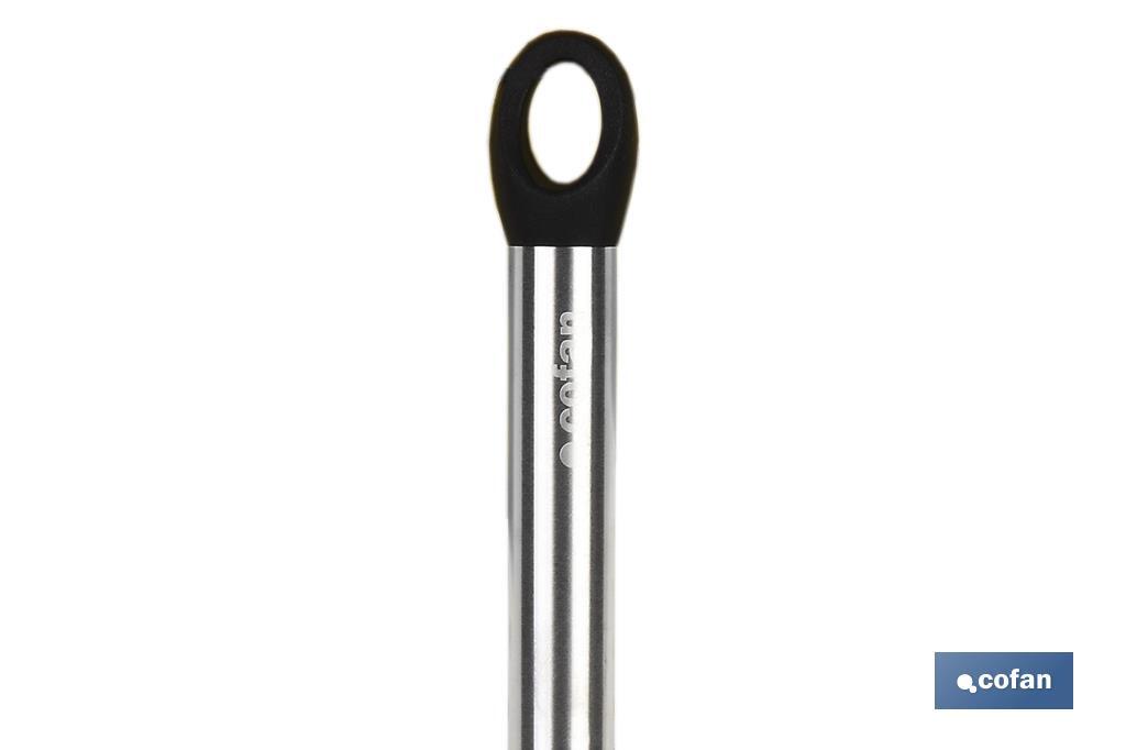 CAZO SOPA SILICONA MODELO NEIGE INOX SILICONA 32 CM