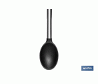 CUCHARA DE COCINA DE ACERO INOX. Y SILICONA MODELO NEIGE 34 CM