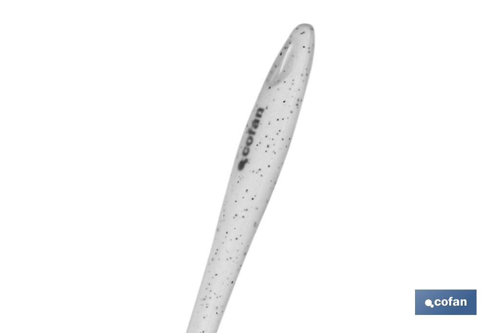 CAZO SOPA  SILICONA MODELO BACH BLANCA 32 CM