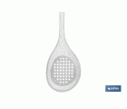 CUCHARA DE AGUJEROS DE SILICONA BLANCA MODELO BACH 34 CM