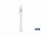 CUCHARA DE AGUJEROS DE SILICONA BLANCA MODELO BACH 34 CM