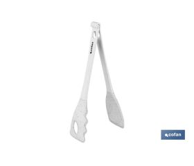 Pinzas para Ensaladas Modelo Bach | Fabricada en Silicona y Nylon | Medida 28 cm