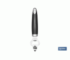 Abridor de Botellas Modelo Sena | Fabricado en Acero Inox con Mango ABS | Color Negro | Medida 18,5 cm