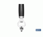 ABRIDOR DE BOTELLAS NEGRO MODELO SENA 18,5 CM