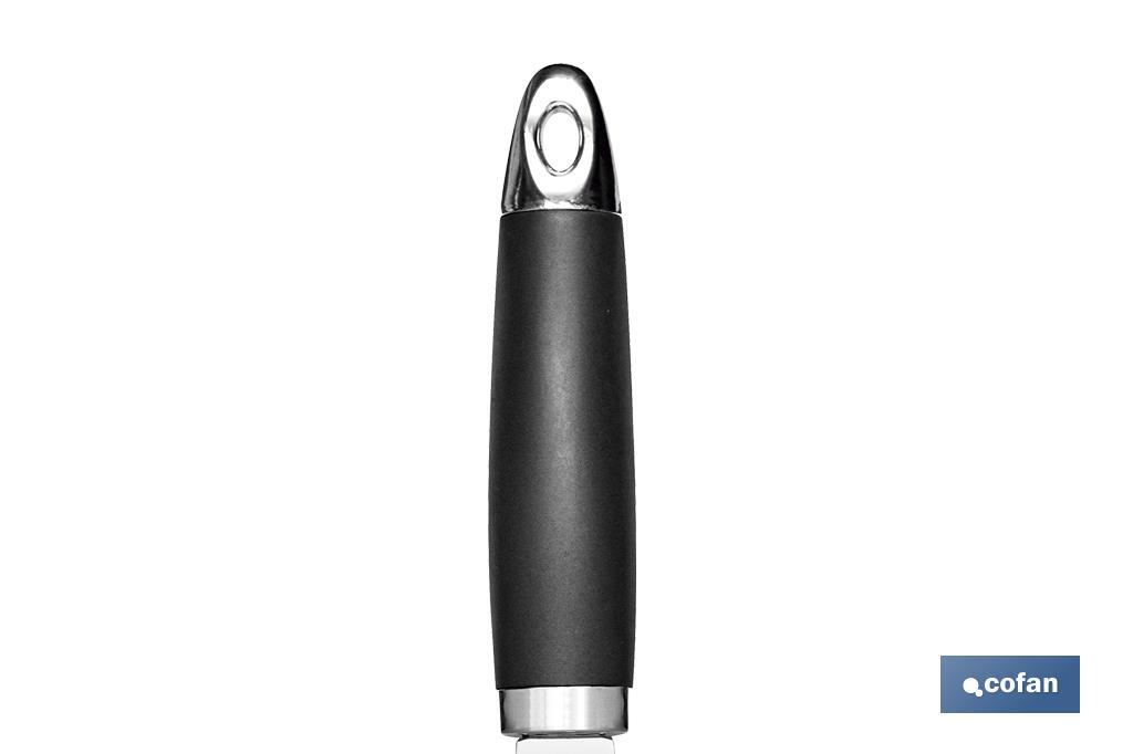 ABRIDOR DE BOTELLAS NEGRO MODELO SENA 18,5 CM