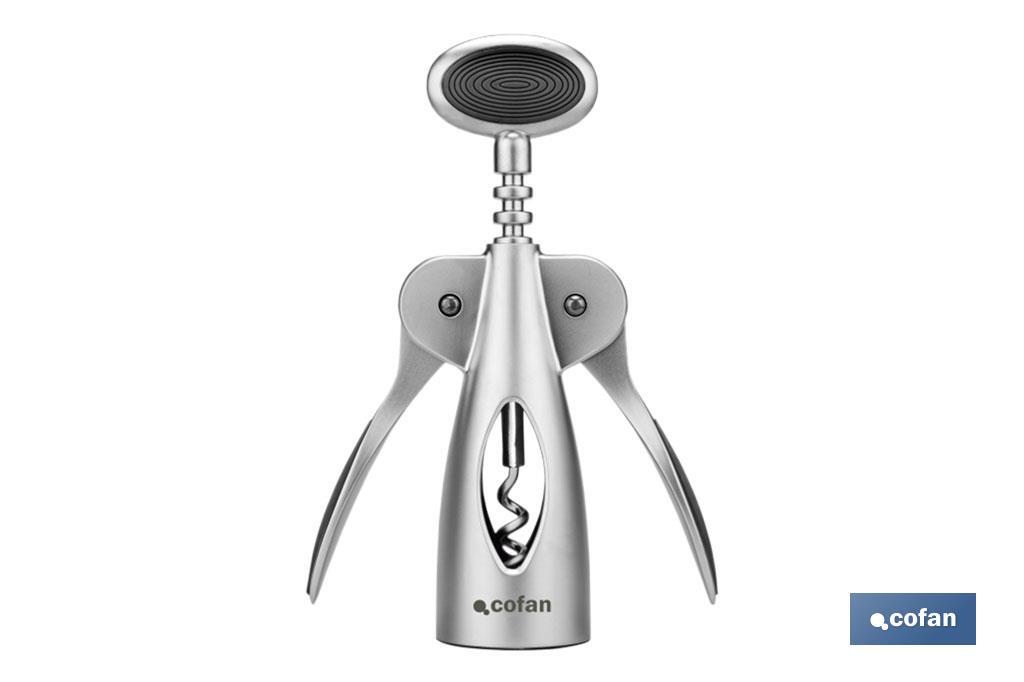 SACACORCHOS NEGRO MODELO SENA 17 X 6,2 X 4,2 CM