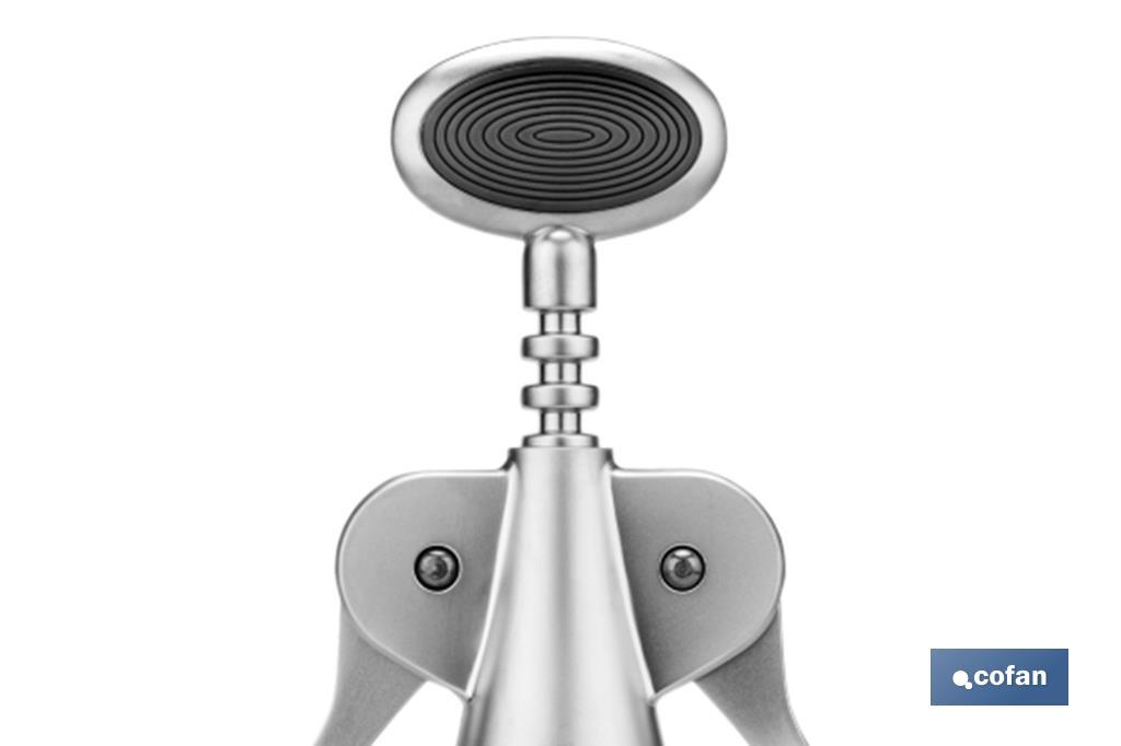 SACACORCHOS NEGRO MODELO SENA 17 X 6,2 X 4,2 CM