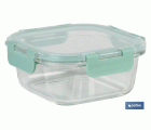 SET DE 2 RECIPIENTES DE BOROSILICATO MODELO AGATHA 520 ML - 800 ML