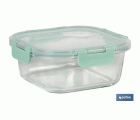 SET DE 2 RECIPIENTES DE BOROSILICATO MODELO AGATHA 520 ML - 800 ML