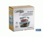 SET DE 2 RECIPIENTES DE BOROSILICATO MODELO AGATHA 520 ML - 800 ML