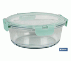 SET DE 2 RECIPIENTES DE BOROSILICATO MODELO AGATHA 620 ML - 950ML