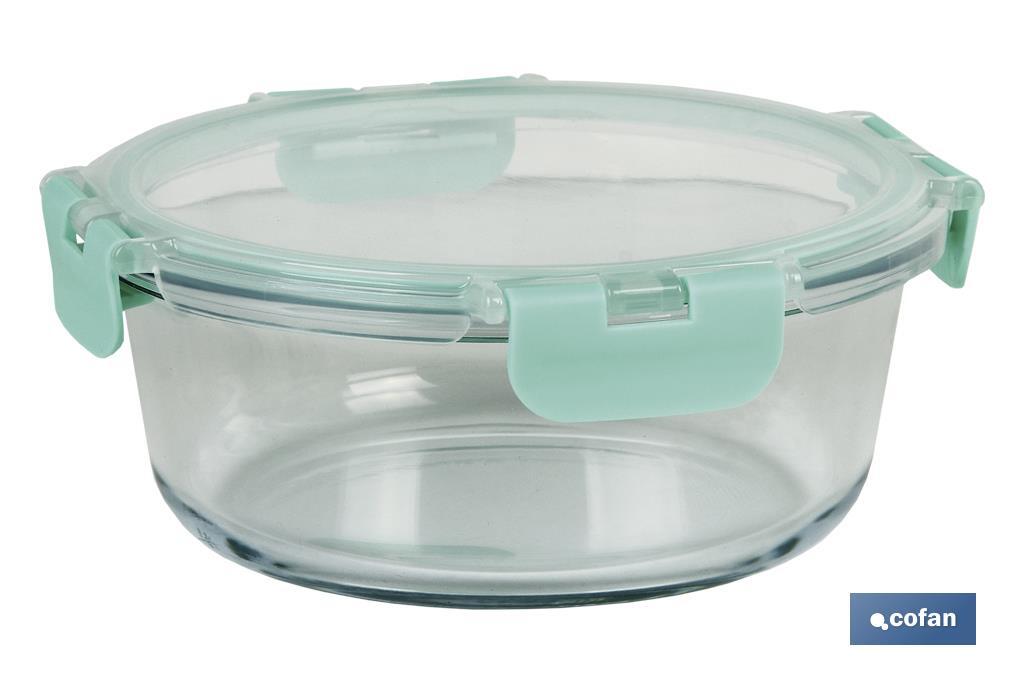 SET DE 2 RECIPIENTES DE BOROSILICATO MODELO AGATHA 620 ML - 950ML