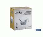 JARRA MEDIDORA DE VIDRIO BOROSILICATO 1 L MODELO BARITINA