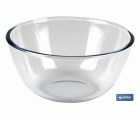 SET DE 2 ENSALADERAS DE VIDRIO BOROSILICATO MODELO BARITINA 800 ML - 2700 ML