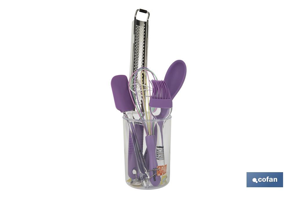 SET DE 6  UTENSILIOS DE REPOSTERÍA GAMA VERGINI