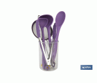SET DE 6 UTENSILIOS DE COCINA GAMA VERGINI