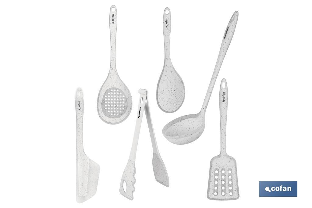 SET DE 7 UTENSILIOS DE COCINA GAMA BACH
