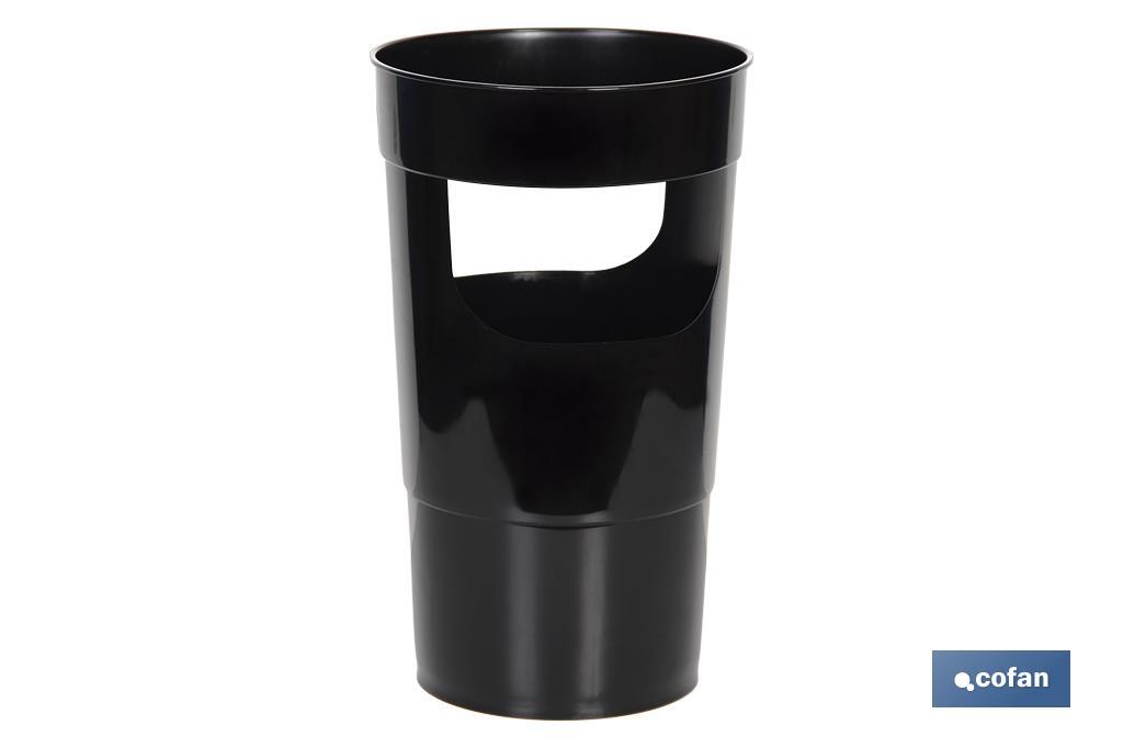 PARAGÜERO  NEGRO POLIPROPILENO 27 X 20.6 X 45 CM