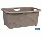 CESTA MULTIUSOS BLANCA 59 X 38 X 26 CM