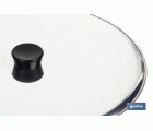 TAPA GIRATORTILLAS ACERO INOX 26 cm