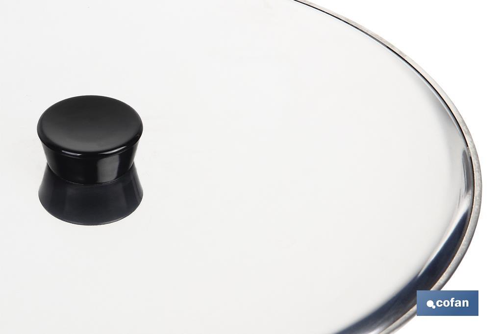 TAPA GIRATORTILLAS ACERO INOX 26 cm