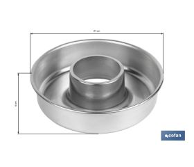 Molde de Rosco en Aluminio Brillante