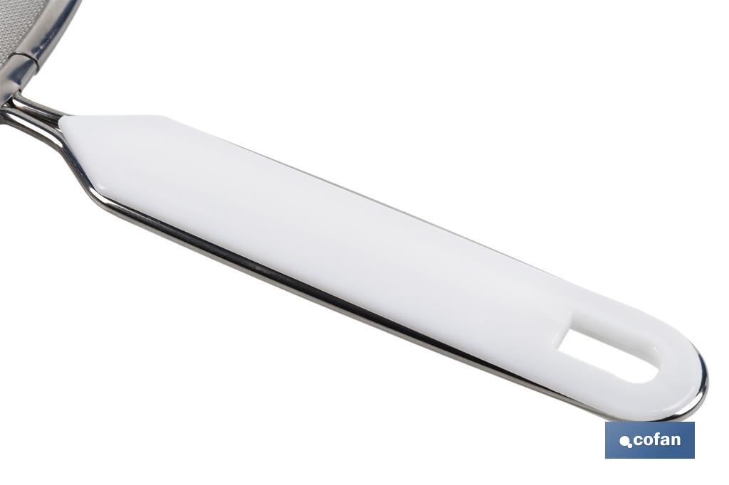 TAPA ANTISALPICADURAS EN MALLA DE ACERO INOXIDABLE 29 CM