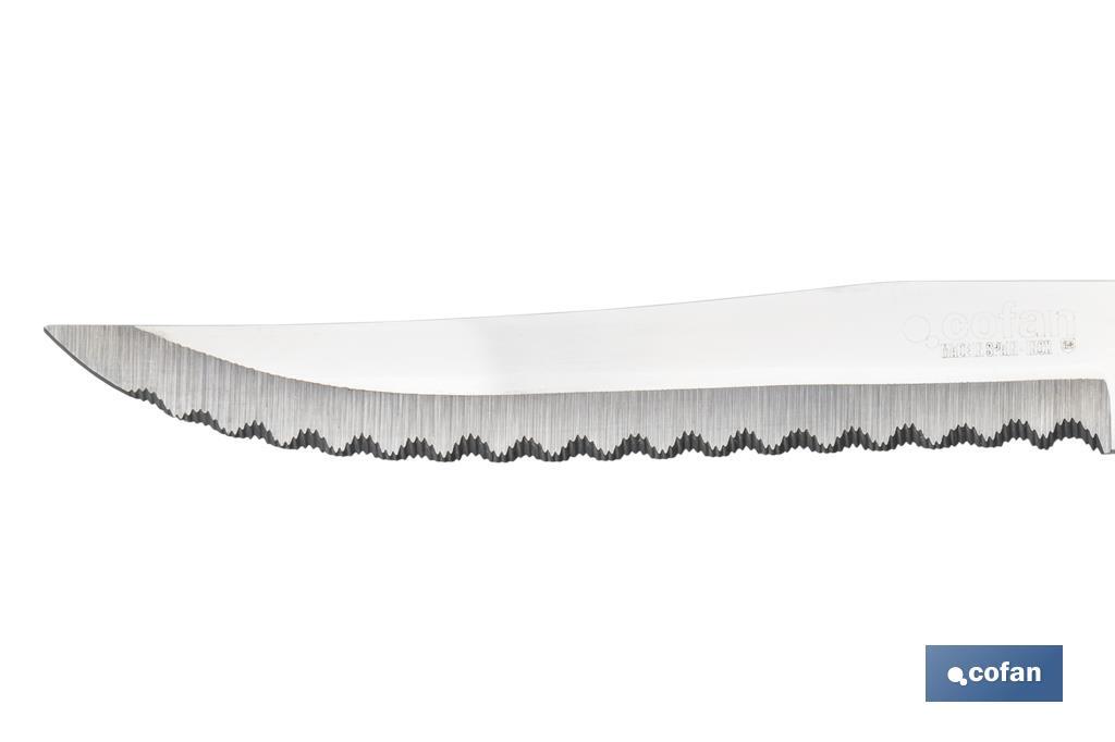 PACK 3 CUCHILLOS DE MADERA HOJA 10 cm