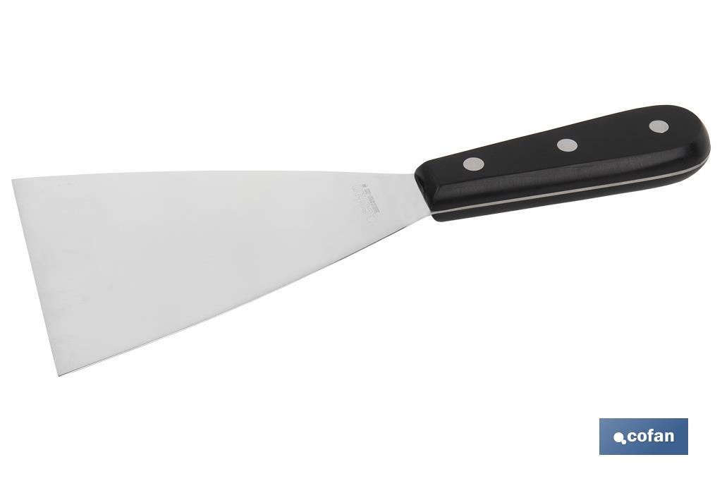 ESPÁTULA PLANCHA ACERO 10 cm