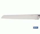 CUCHILLO PANERO HOJA 21cm MODELO AGUACEJO ROJO