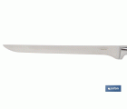 CUCHILLO JAMONERO/SALMONERO HOJA 25cm MODELO AGUACEJO ROJO