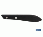PACK 3 CUCHILLO CHULETERO MICRODENTADO HOJA 10cm  MODELO GULASH NEGRO