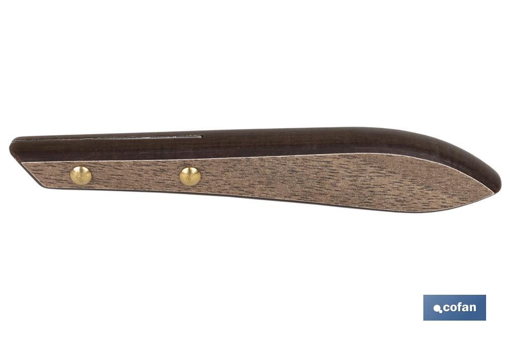 PACK 3 TENEDORES CHULETEROS MODELO GULASH COLOR NOGAL