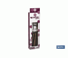 PACK 3 TENEDORES CHULETEROS MODELO GULASH COLOR NOGAL