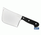 Macheta cocinero | Modelo Saffron | Medida de 20 cm | Hoja de Acero Inox | Mango de Polioximetileno | Color Negro