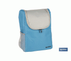 Mochila nevera isotérmica | Mochila de refrigeración | Capacidad: 10 litros | Color: Azul y gris | Medidas: 28 x 12,5 x 37 cm