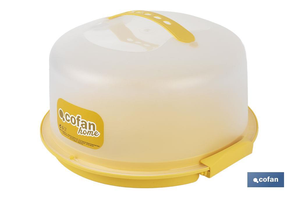 TARTERA REDONDA AMARILLA OPACA PAVLOVA CON ASAS Ø34,5 X 18,5 CM