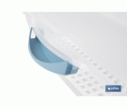 TARTERA RECTANGULAR AZUL OPACA PAVLOVA CON ASAS 38 X 28 X 13 CM