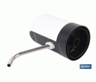 DISPENSADOR DE AGUA PARA GARRAFAS RECARGABLE USB 6.9 X12.3 CM