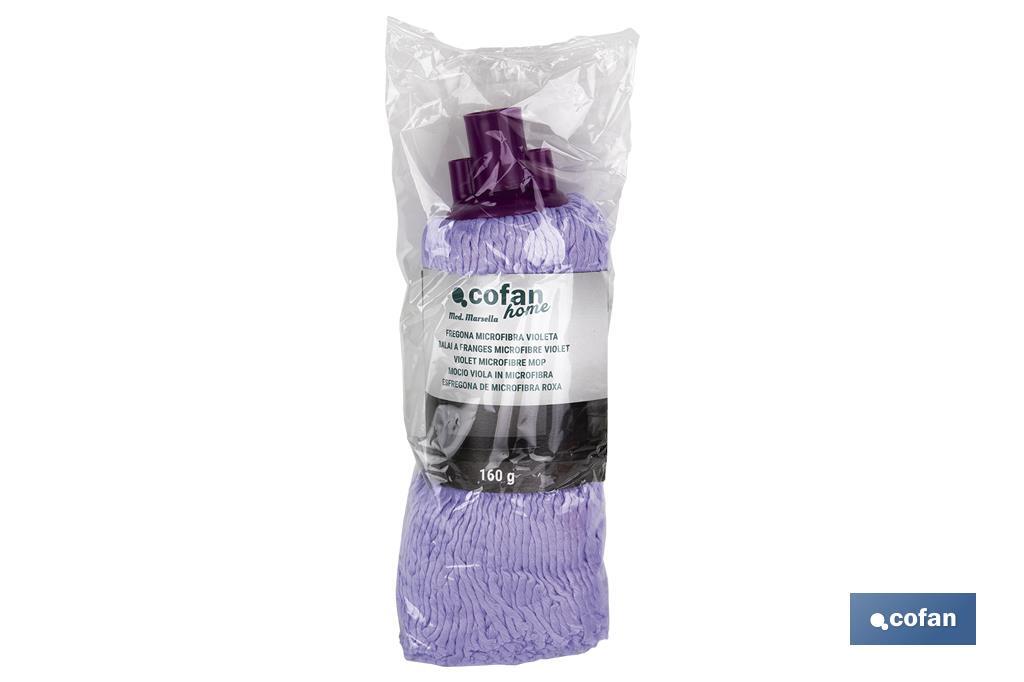 FREGONA DE MICROFIBRA VIOLETA 160 g