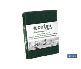 Pack de 4 estropajos verdes
