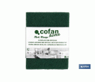 PACK DE 4 ESTROPAJOS VERDES 100% FIBRA